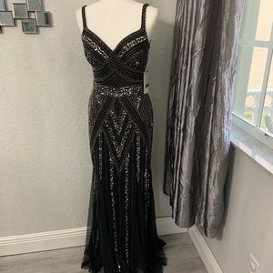 Gorgeous black Marina gown